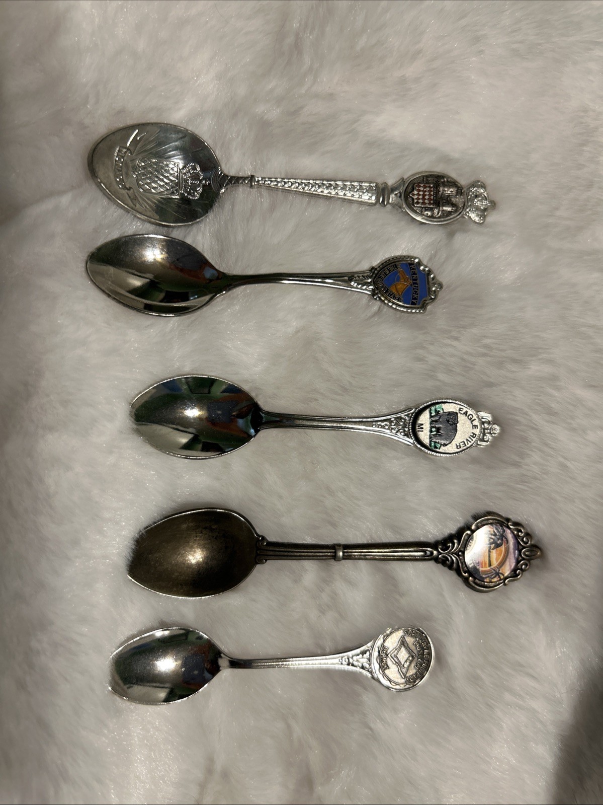 Vintage Collection Of Souvenir, Spoons