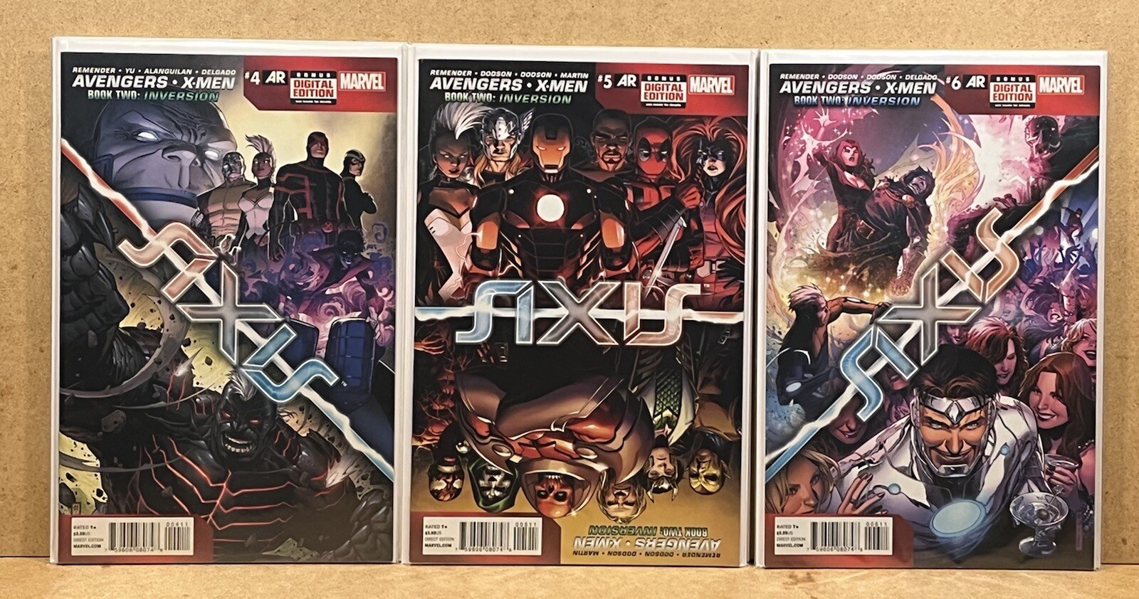 Avengers & X-Men: AXIS Complete Series 1-9 Rick Remender