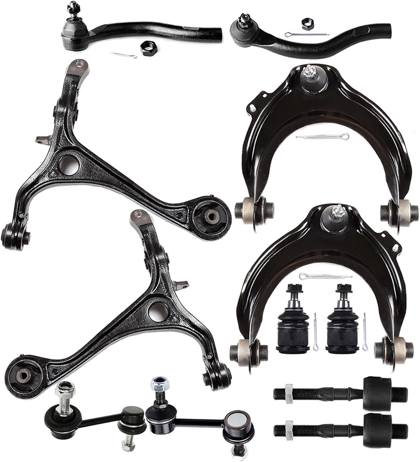 12PCS ASTOU Front Suspension Kit fit 2004-2008 for Acura TSX 2003-2007 for Honda