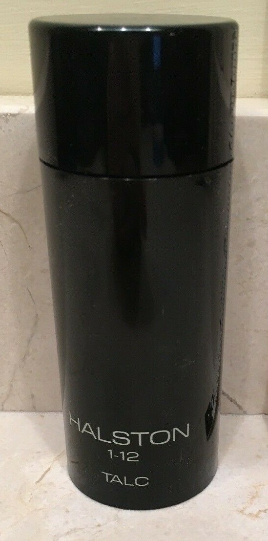 Halston 1-12 Talc for Men 1.5 oz New Vintage Great Deal