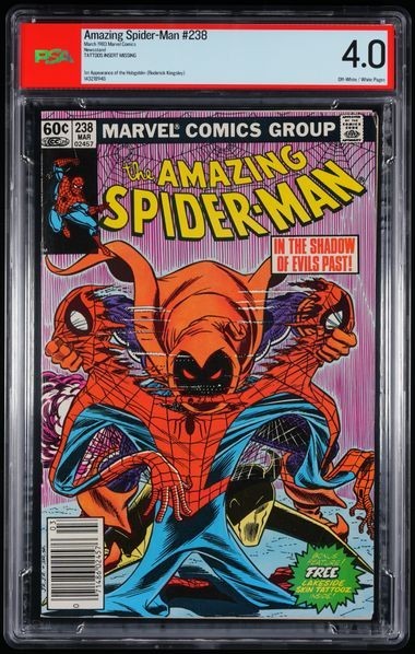 Amazing Spider-Man #238 First Hobgoblin (Newstand) – PSA 4.0 (not CGC) No Tattoo