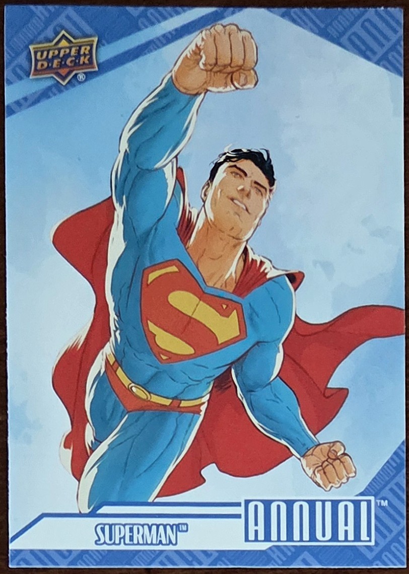 Superman (Clark Kent) 2024‑25 Upper Deck DC Annual Base Card #1