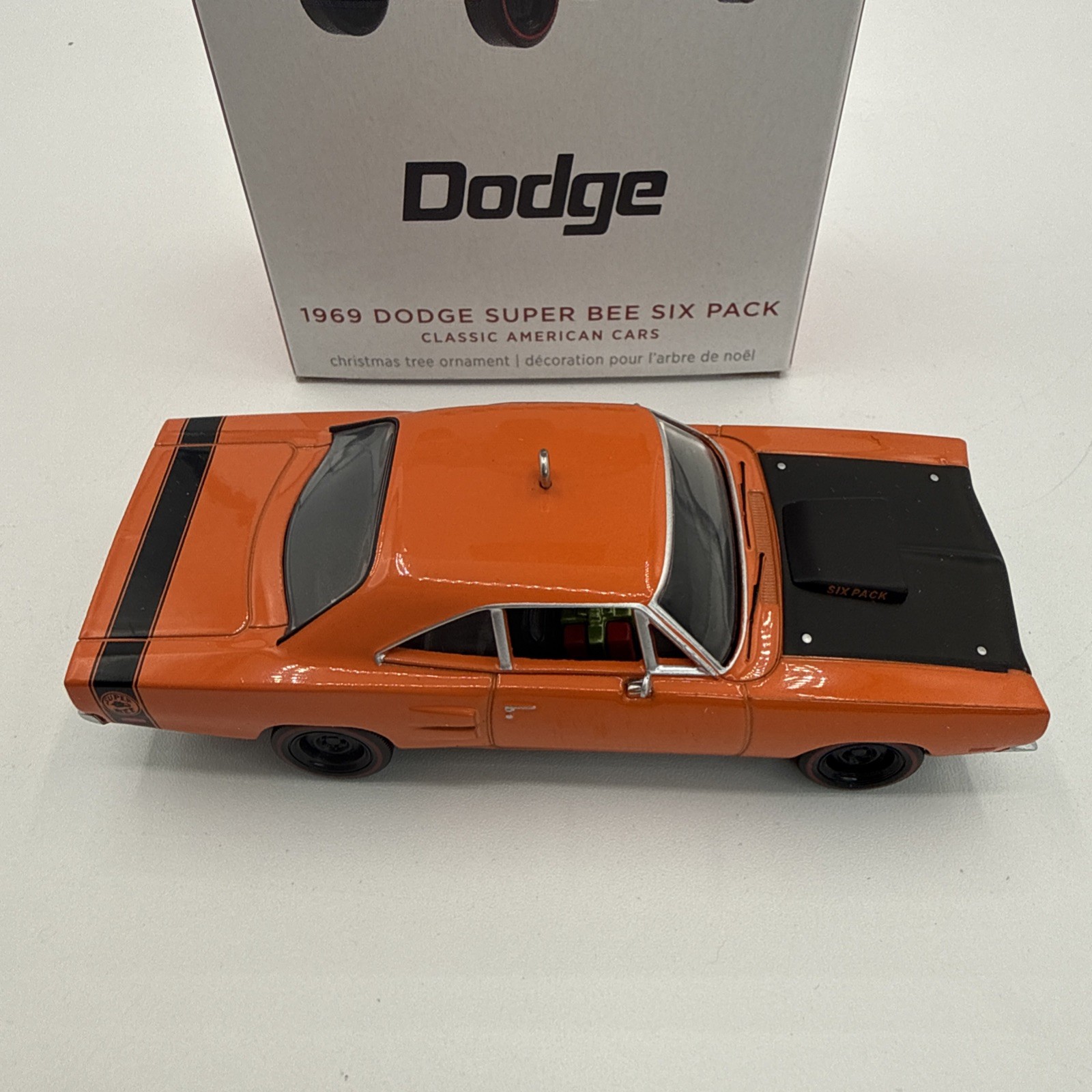 Hallmark Keepsake 2025 1969 Dodge Super Bee Six Pack Classic American Ornament