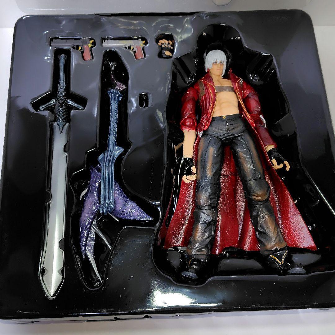 Capcom Devil May Cry 3 Play Arts Kai Dante Action Figure Used from Japan