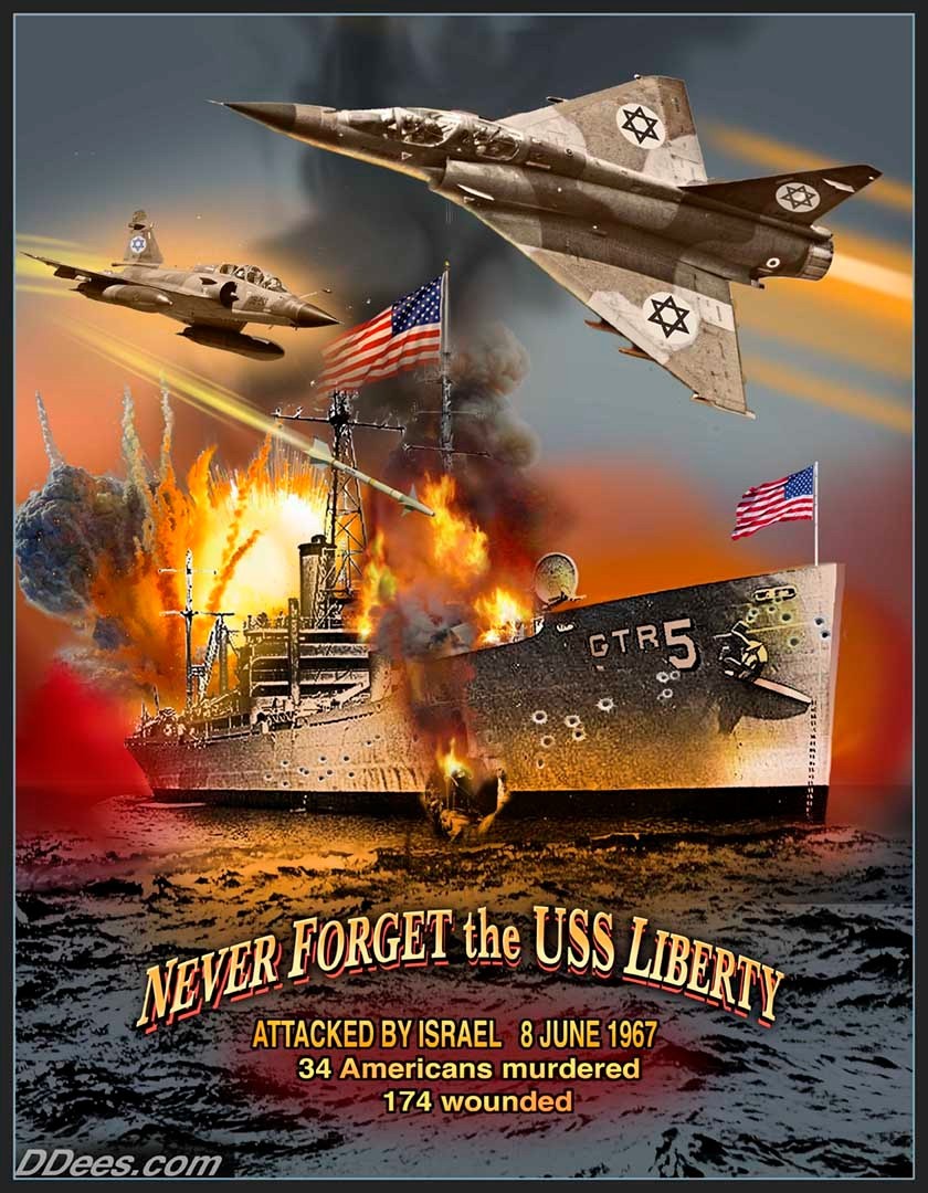 USS Liberty AGTR-5 STICKERS PACK OF THREE (3) ** WORLDWIDE 🌐 SHIPPING **