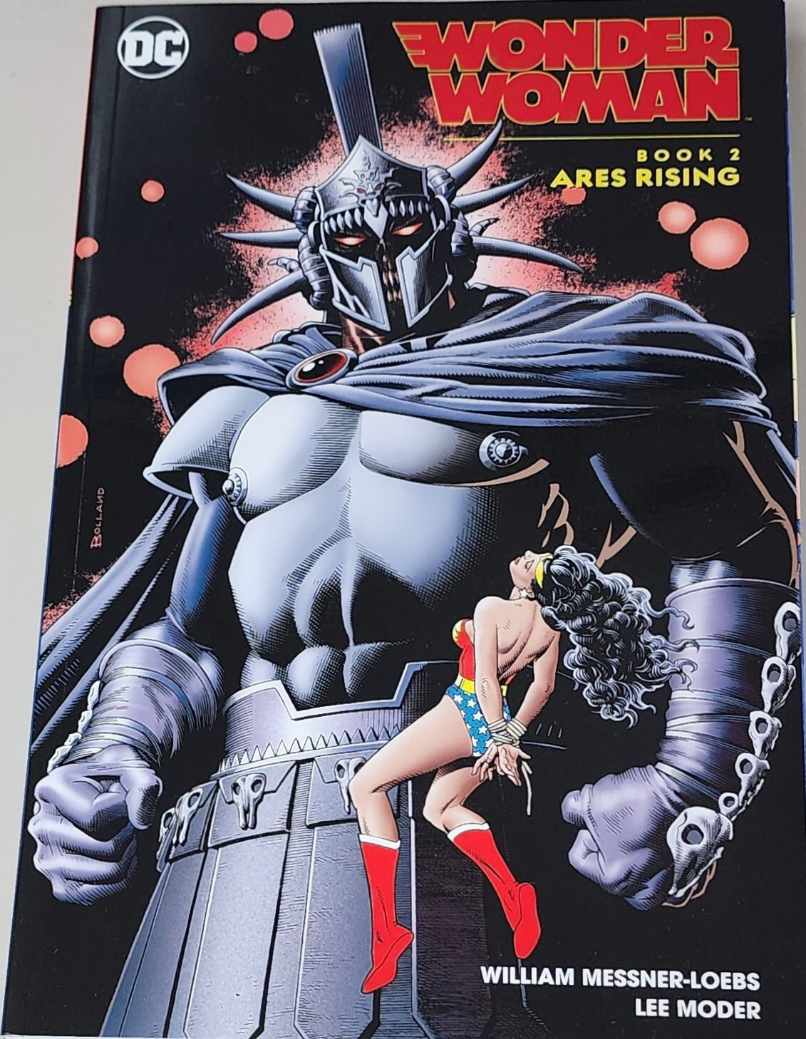 WONDER WOMAN BOOK 2: ARES RISING (DC 2021 TPB TP SC GN ~ William Messner-Loebs)