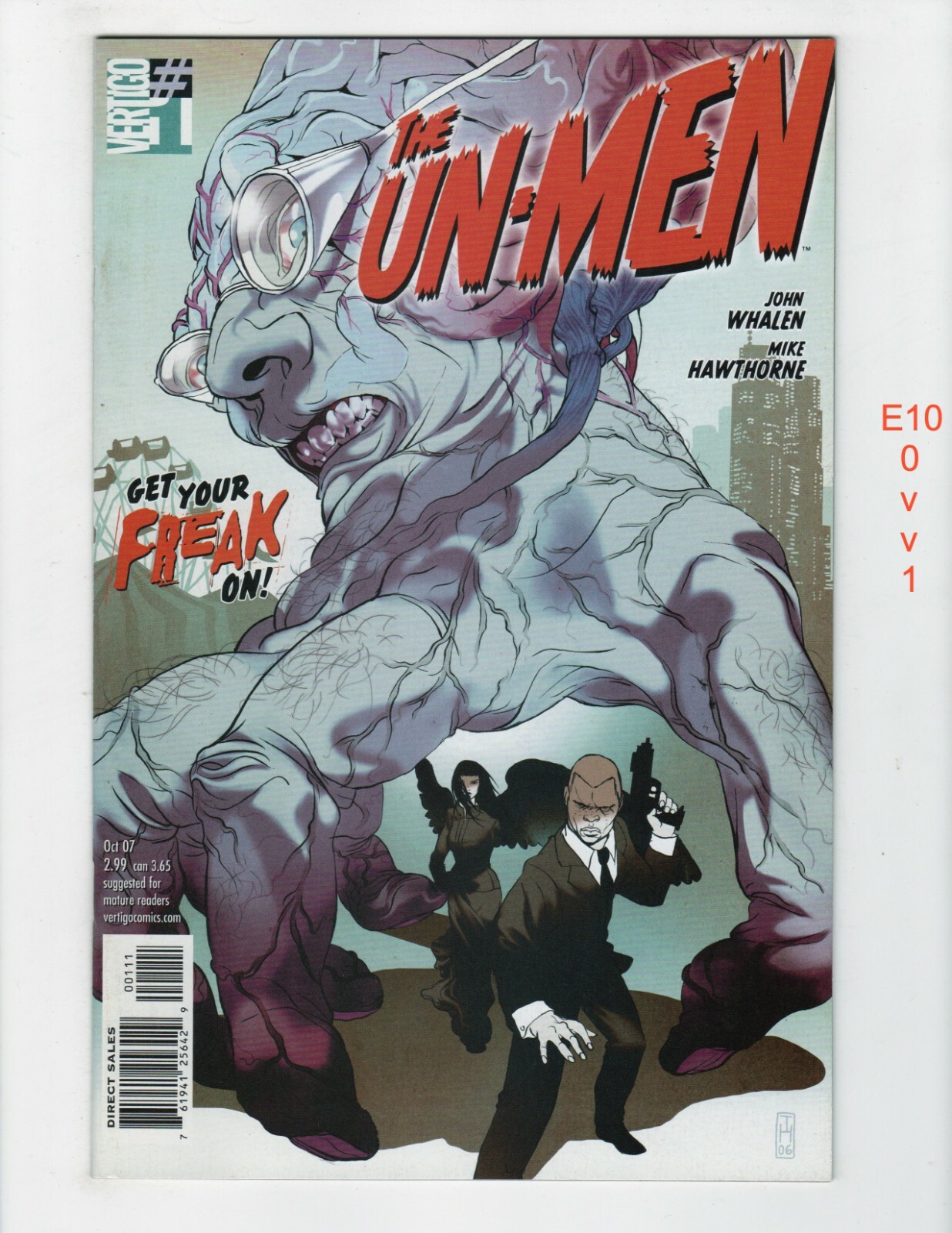 Un-Men #1 VF/NM 2007 Vertigo e1001