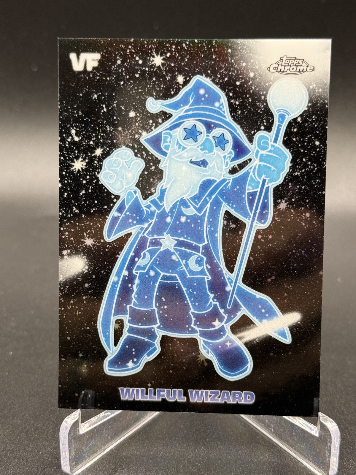 2026 Topps Chrome Veefriends Stellar Haze Willful Wizard SH-19