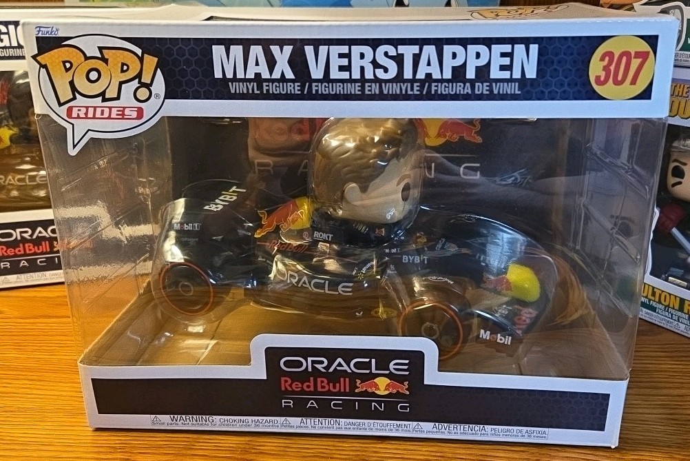 Funko Pop! Rides Super Deluxe: Oracle Red Bull Racing Max Verstappen #307
