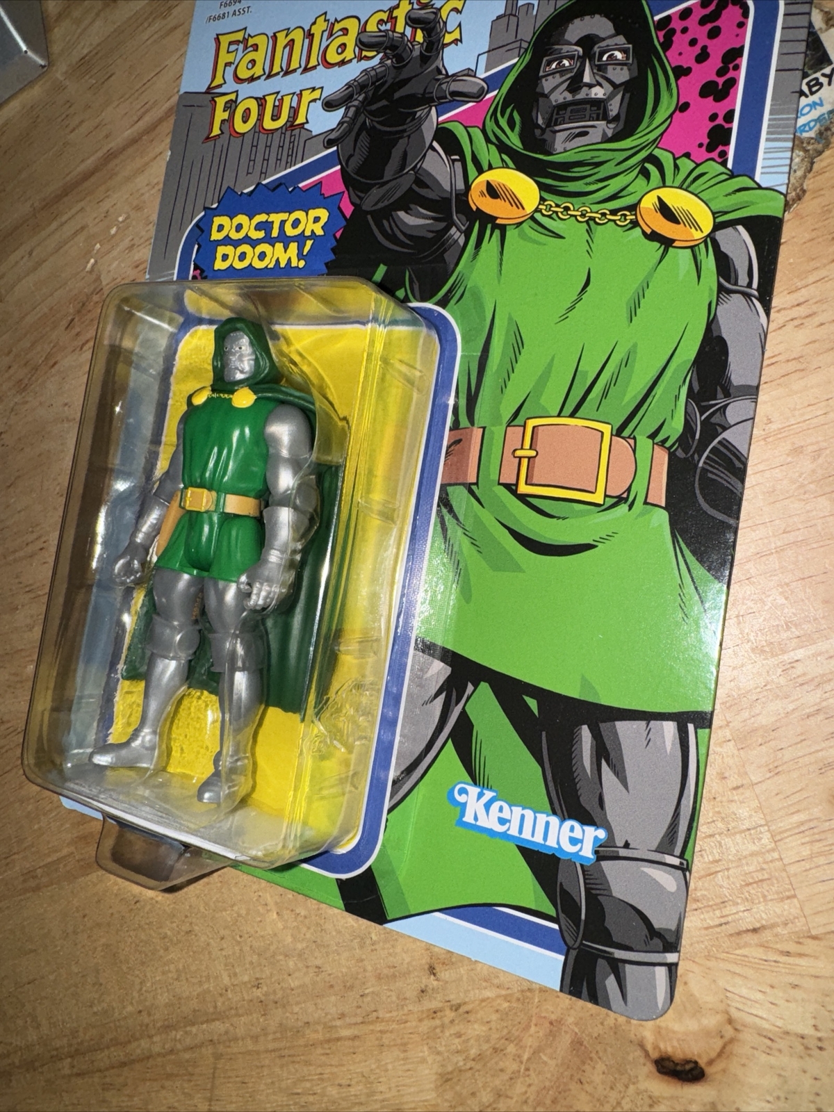 Doctor Doom Super Hero Marvel Comic Legend Toy Dr. Figure Kenner Hasbro Decor