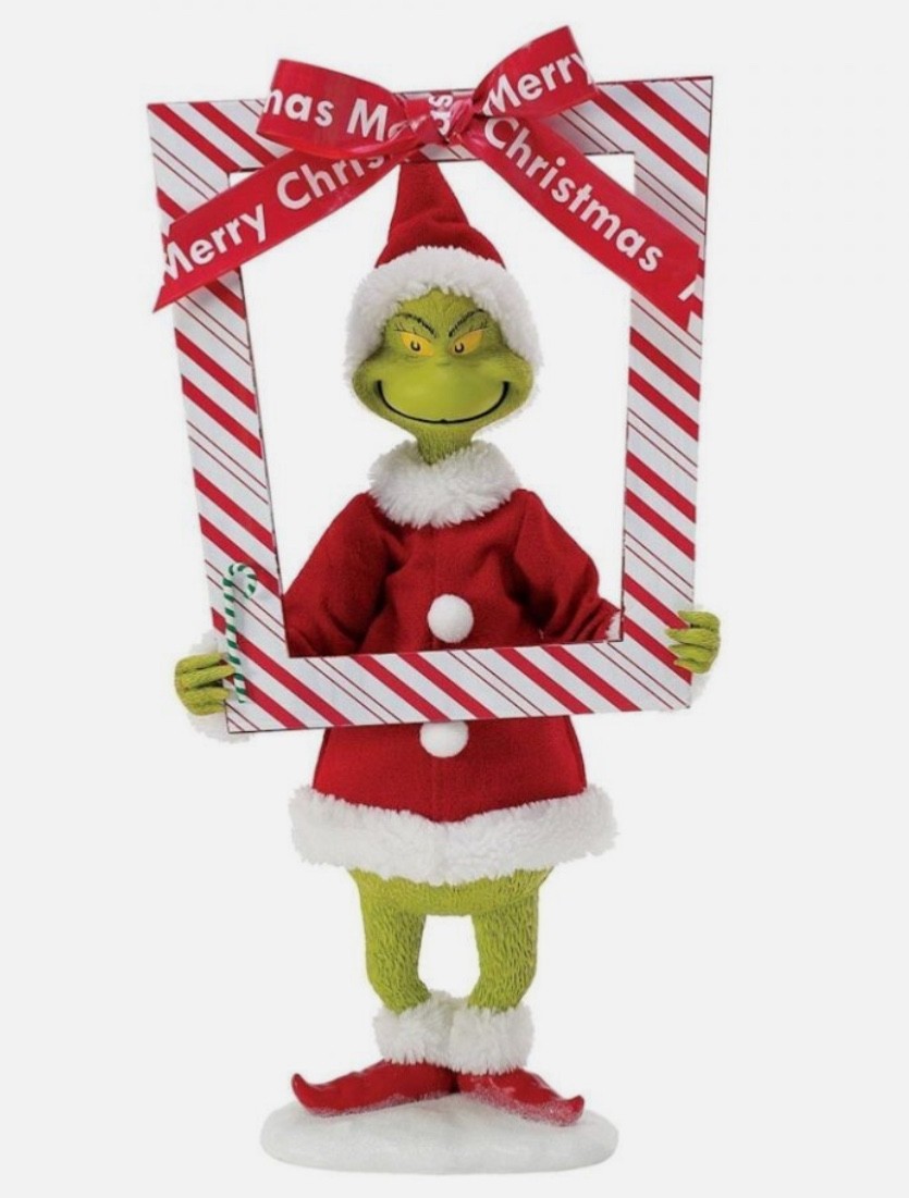 Dept 56 Possible Dreams PICTURE PERFECT GRINCH SANTA NEW IN BOX! SHIPS FAST