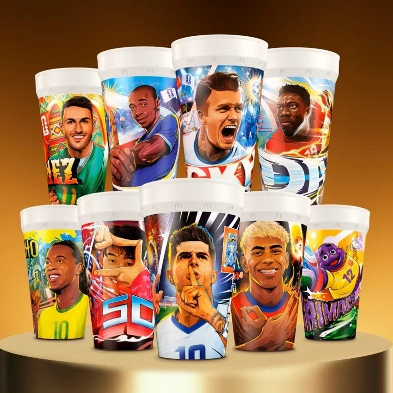 David Beckham (England) MCDONALDS FIFA WORLD CUP Opened With Original Wrapper