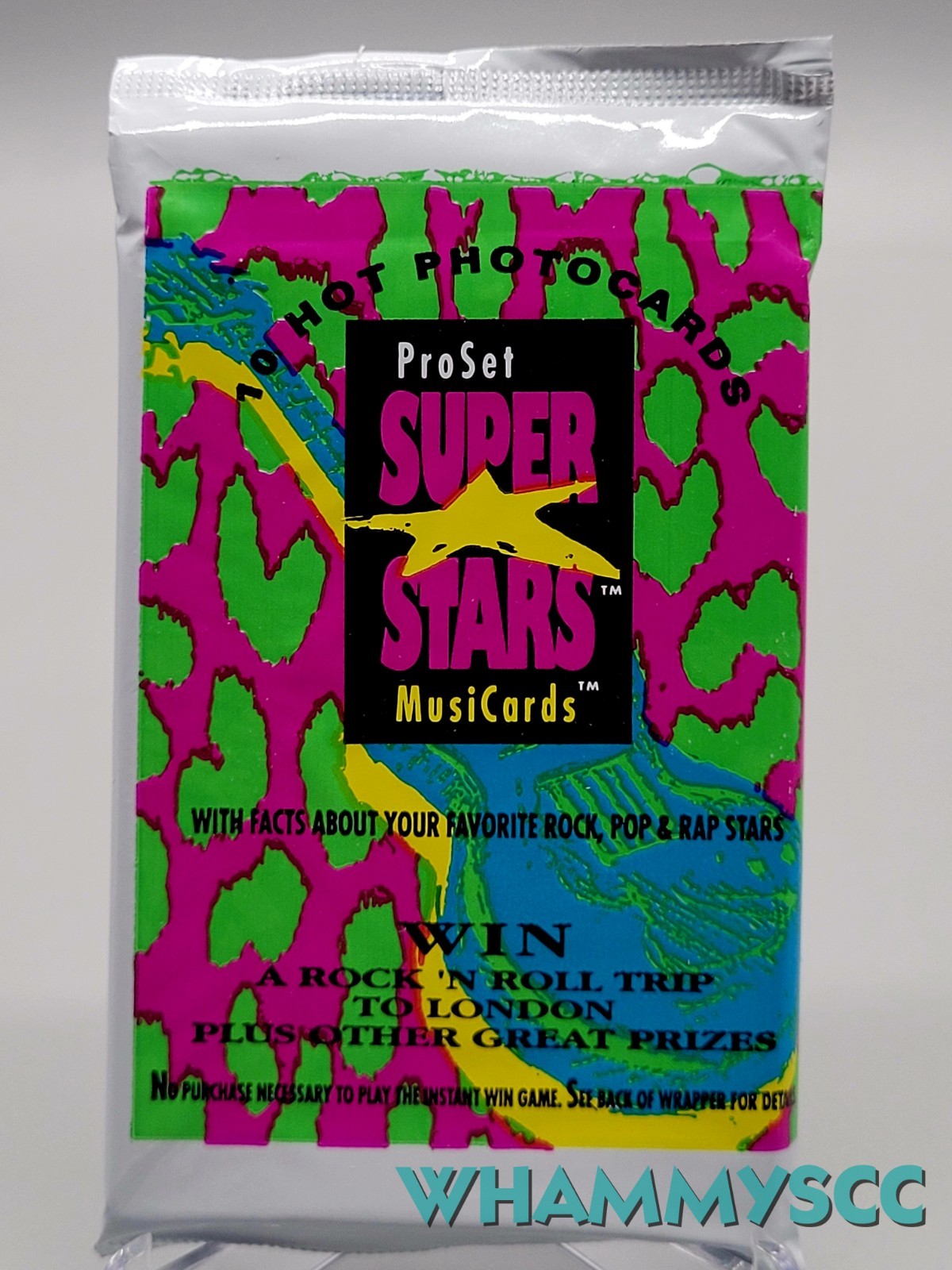 SUPER STARS MUSICARDS TRADING CARDS PACK 1991 PRO SET SEALED NEW (1) photo