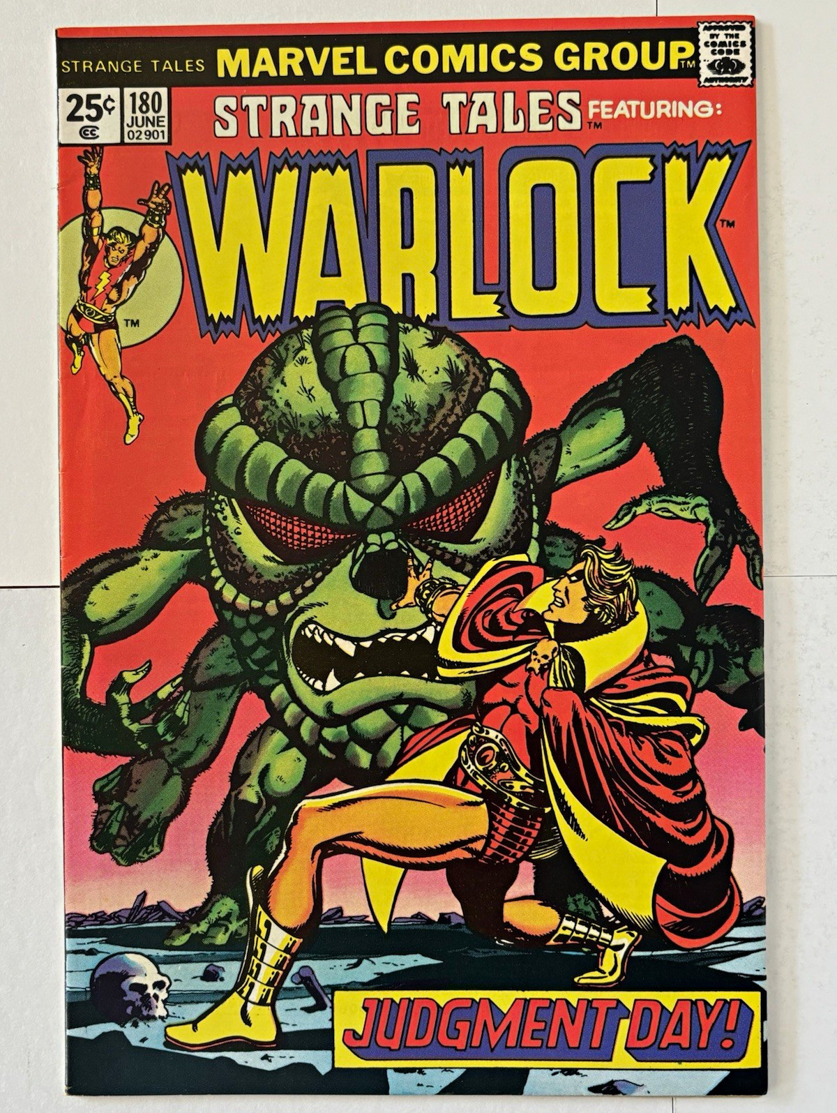 Strange Tales #180 Featuring Warlock Marvel Comics, 1975 1st appearance Gamora!