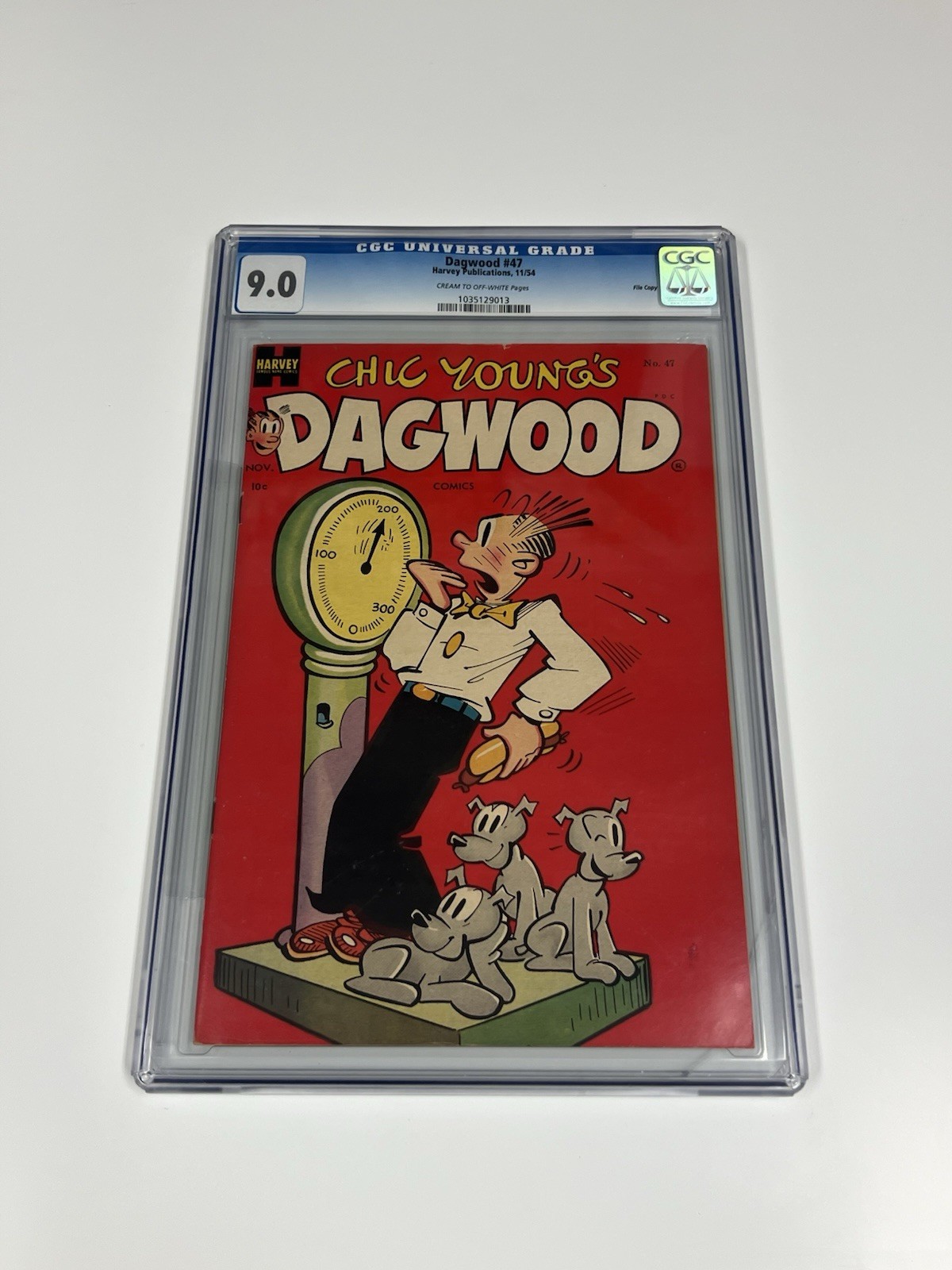 1954 Harvey Publications *DAGWOOD COMICS* #47 CGC 9.0 File Copy Golden Age