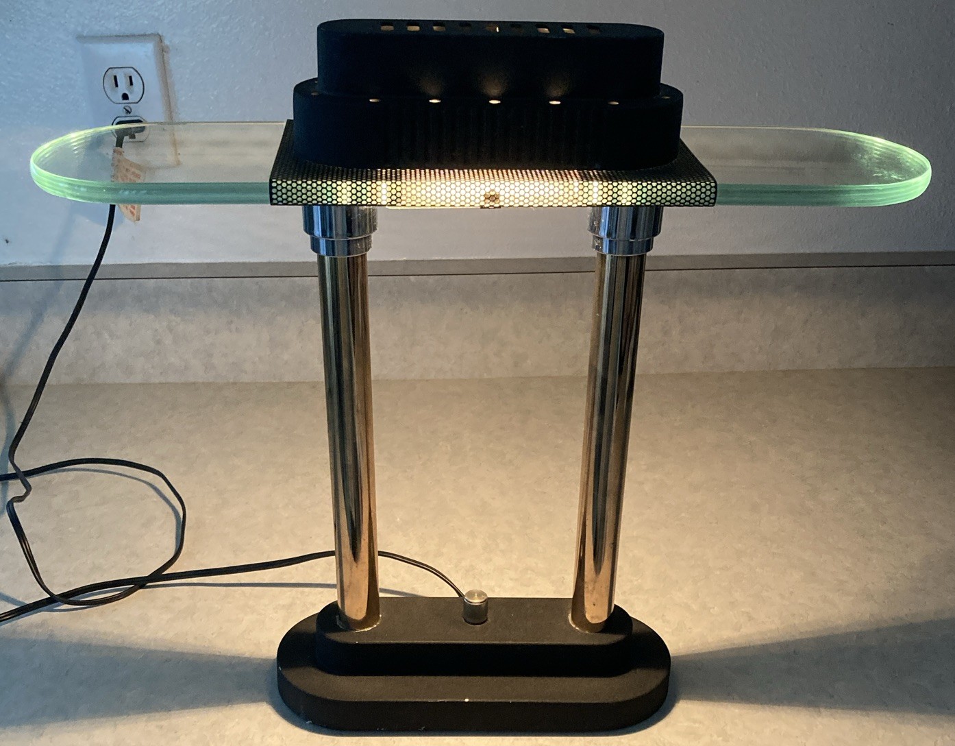 Vintage Portable Halogen Desk Lamp by Underwriters Laboratories Sonneman Design