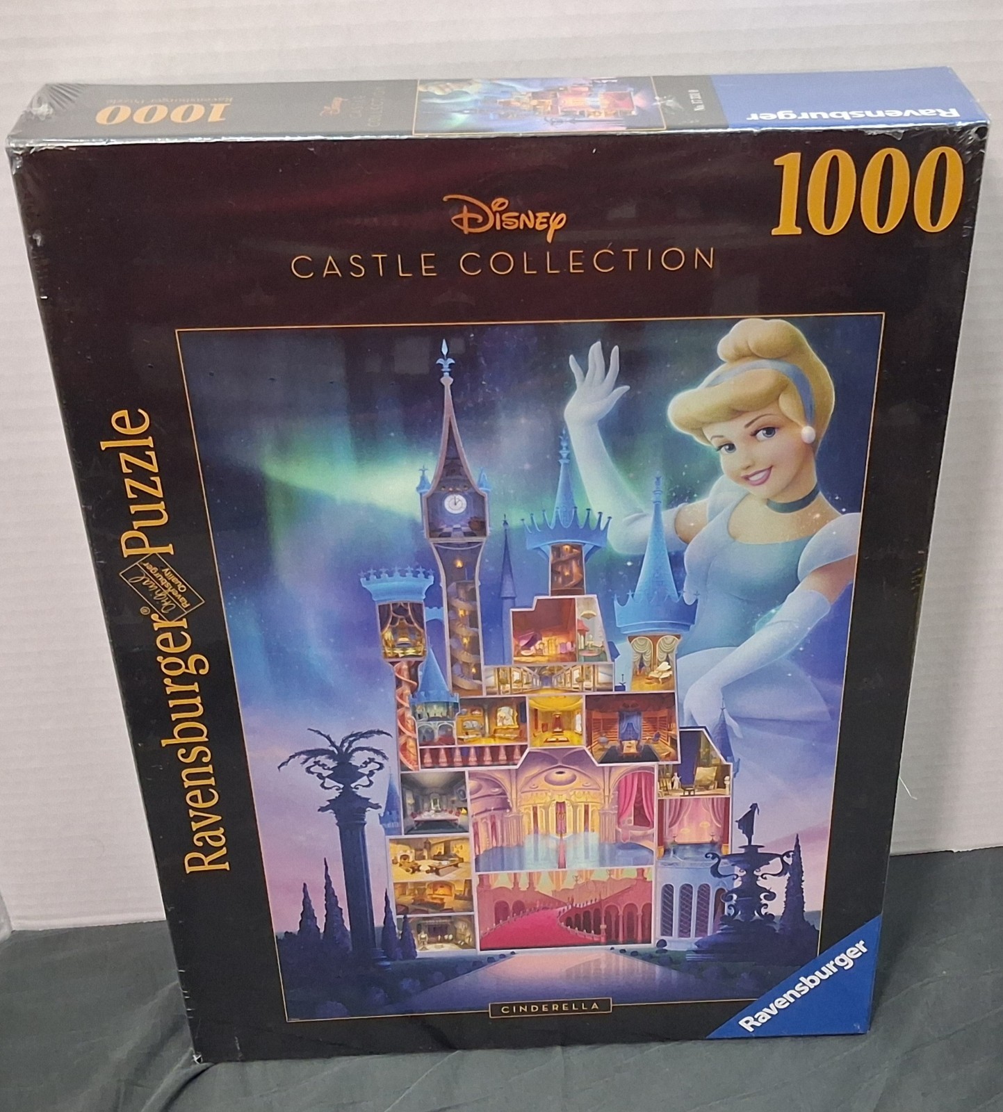 Ravensburger Puzzle CINDERELLA Disney Castle Collection 1000 Pieces NEW SEALED