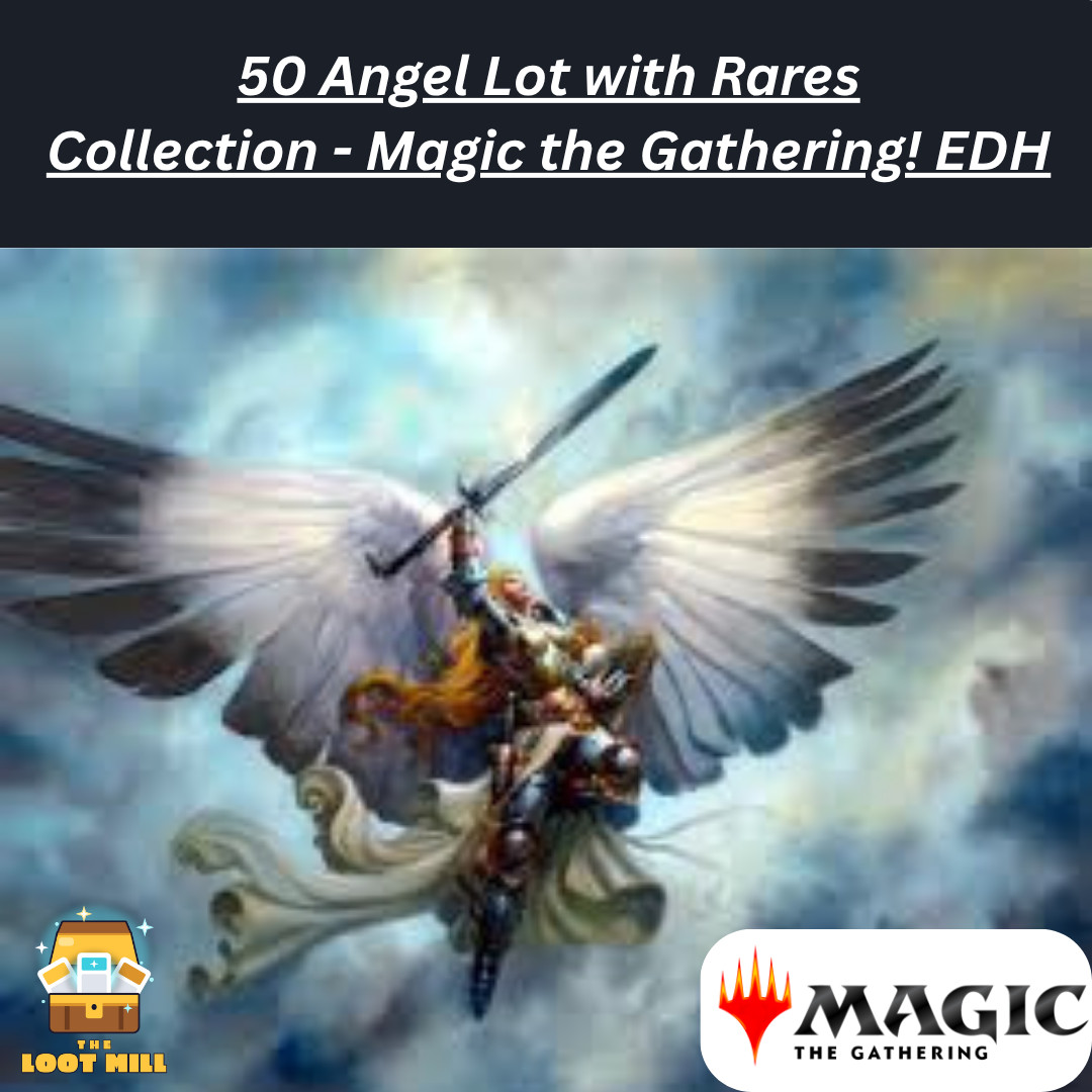 MTG 50 Angel Lot with Rares! Collection – Magic the Gathering! EDH