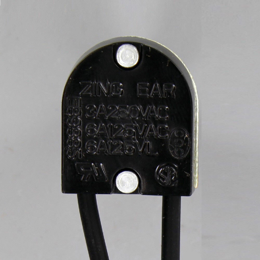 Push Button On-Off Antique Brass Canopy Switch Single Pole 3/8″ Shank 30051AJ
