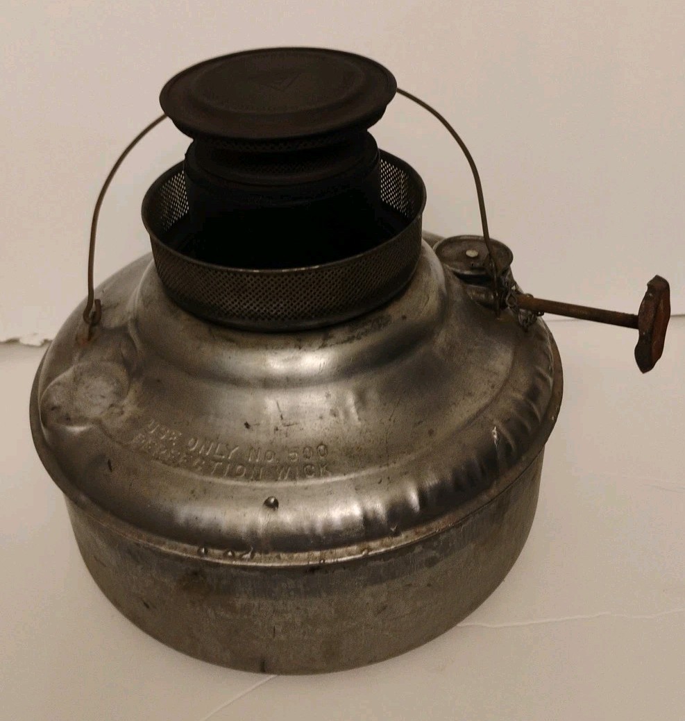 Vintage Perfection Kerosene Oil Stove Heater Burner Fuel Tank #500