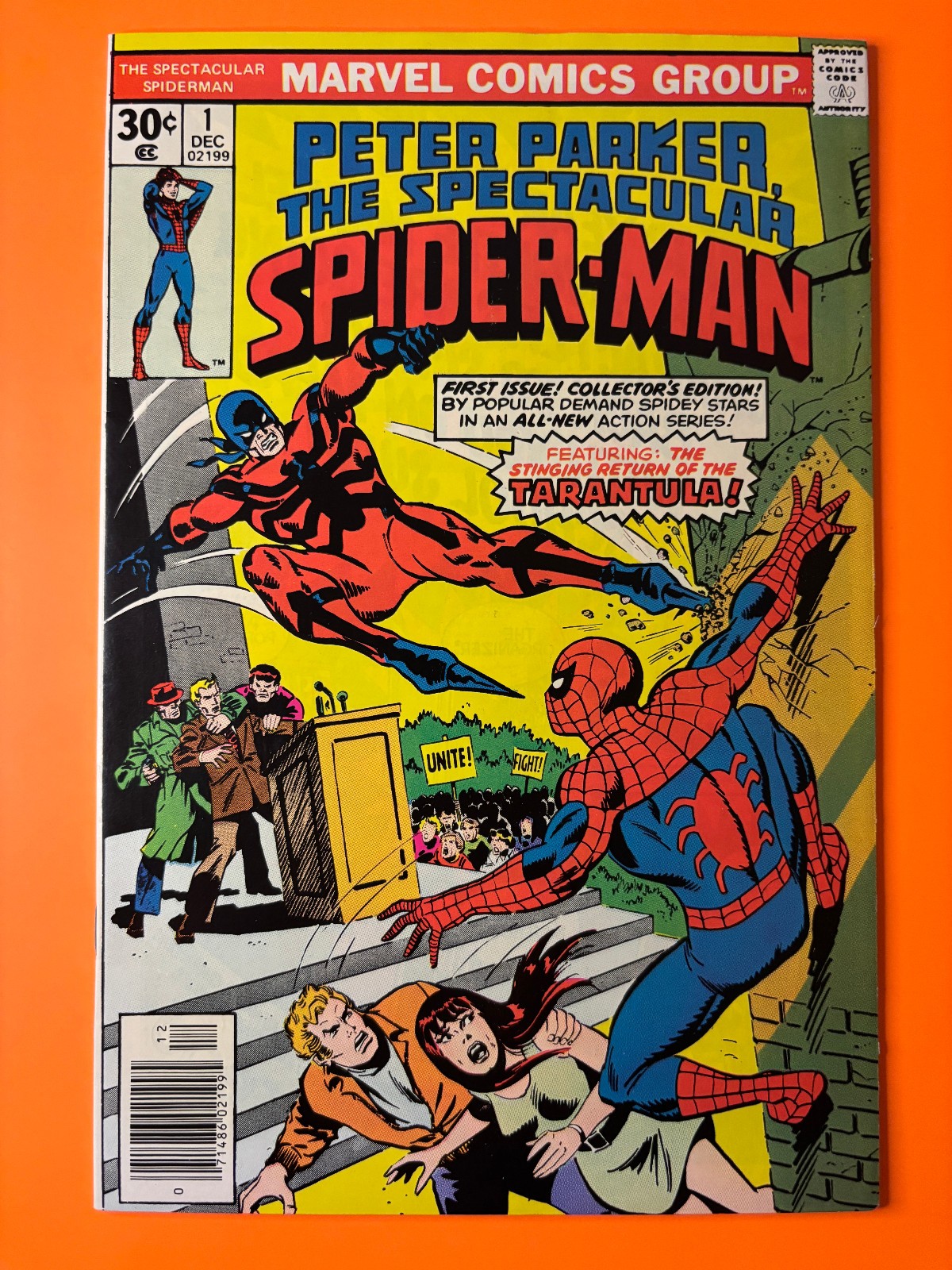 Peter Parker Spectacular Spider-Man #1 Marvel 1976 Key VF