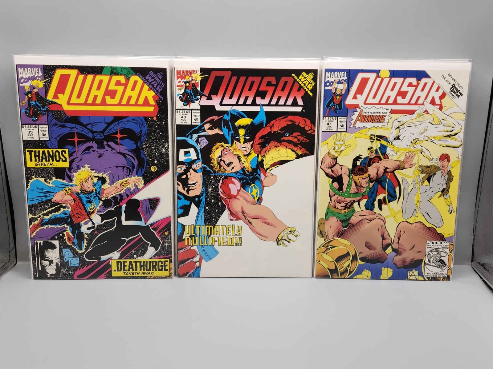 Quasar #1-60 Incomplete Lot Of 48 Marvel Comics 1989/Free Shipping
