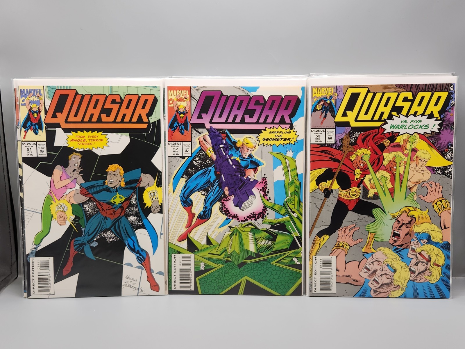 Quasar #1-60 Incomplete Lot Of 48 Marvel Comics 1989/Free Shipping