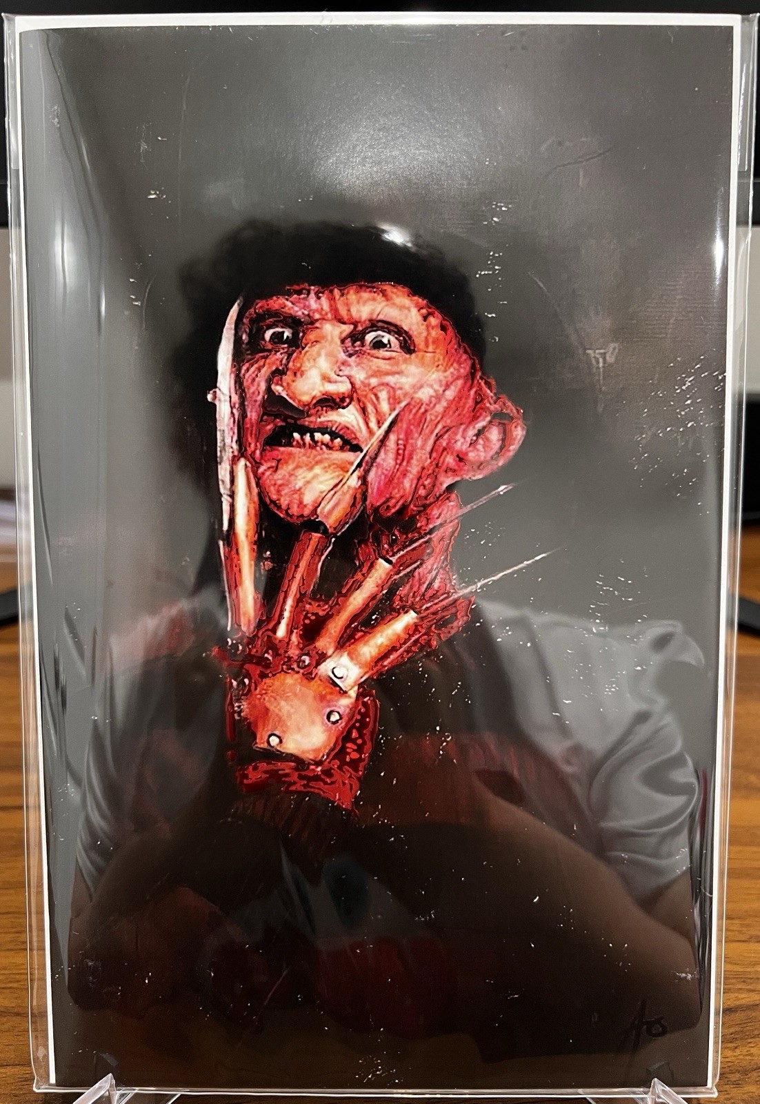 FAME: WES CRAVEN FREDDY KREUGER SPOT FOIL FANEXPO DALLAS 2025 LTD 200 *NM/NM+*