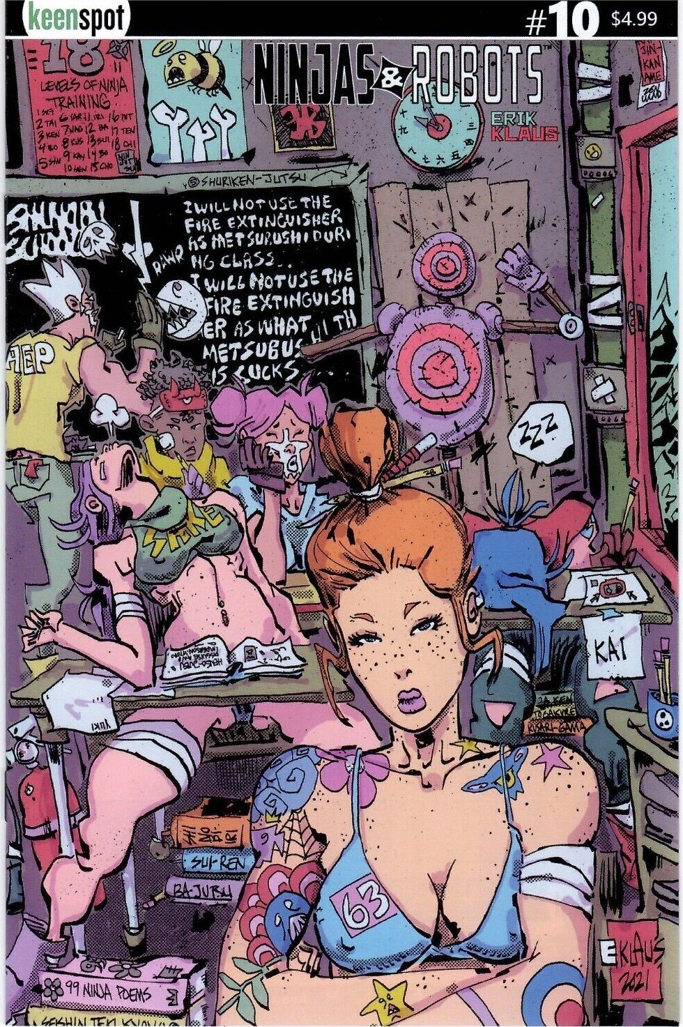 Ninjas & Robots #1-13 | Select Covers | Variants | Keenspot | VF/NM-