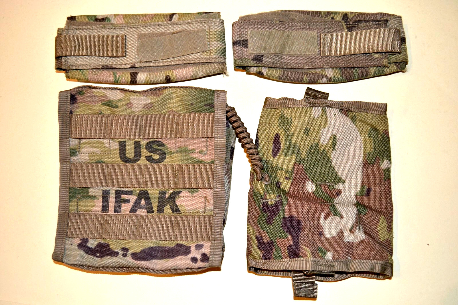 USGI OCP IFAK II POUCH SET INDIVIDUAL FIRST AID KIT W/INSERT & 2 TOURNIQUET PCHS