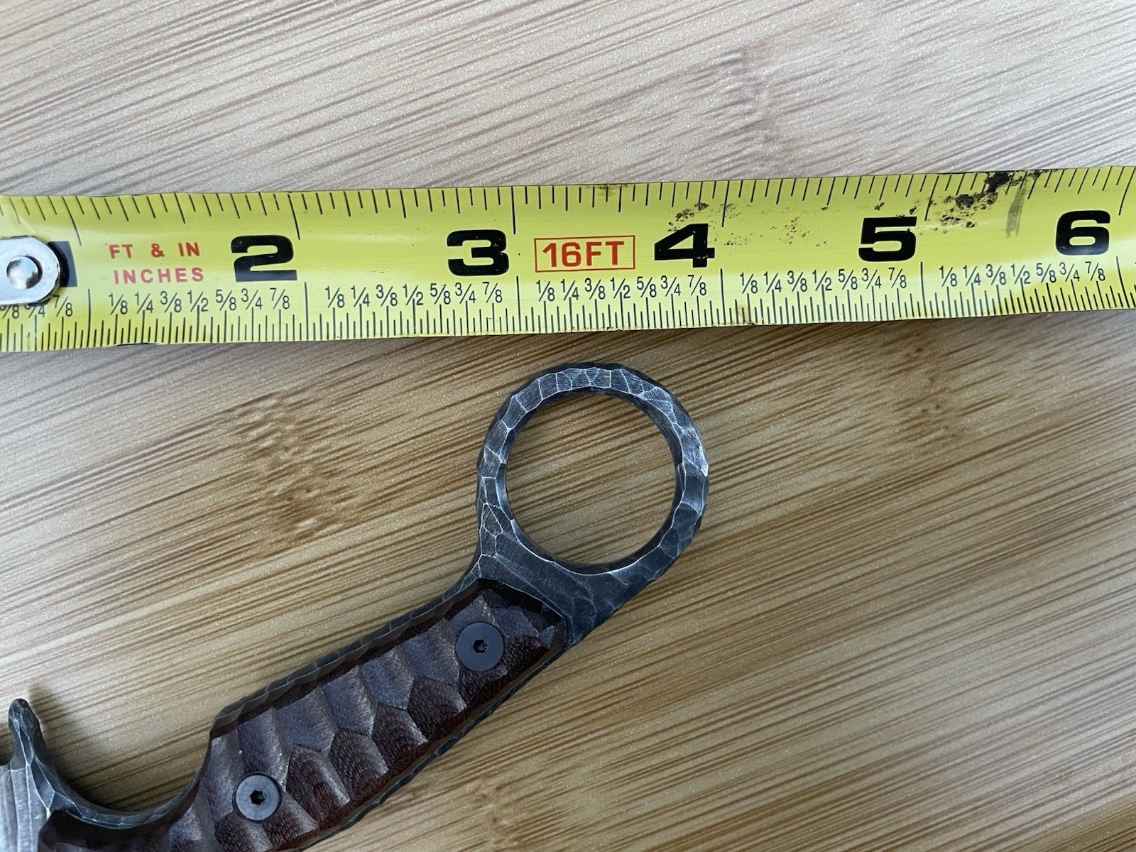 Lex Rex Customs – Custom Ringtail – EDC fixed blade