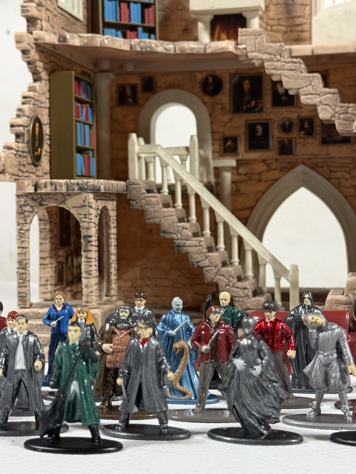Harry Potter 2001 Mattel Hogwarts Castle Figure Lot – 22 Figures