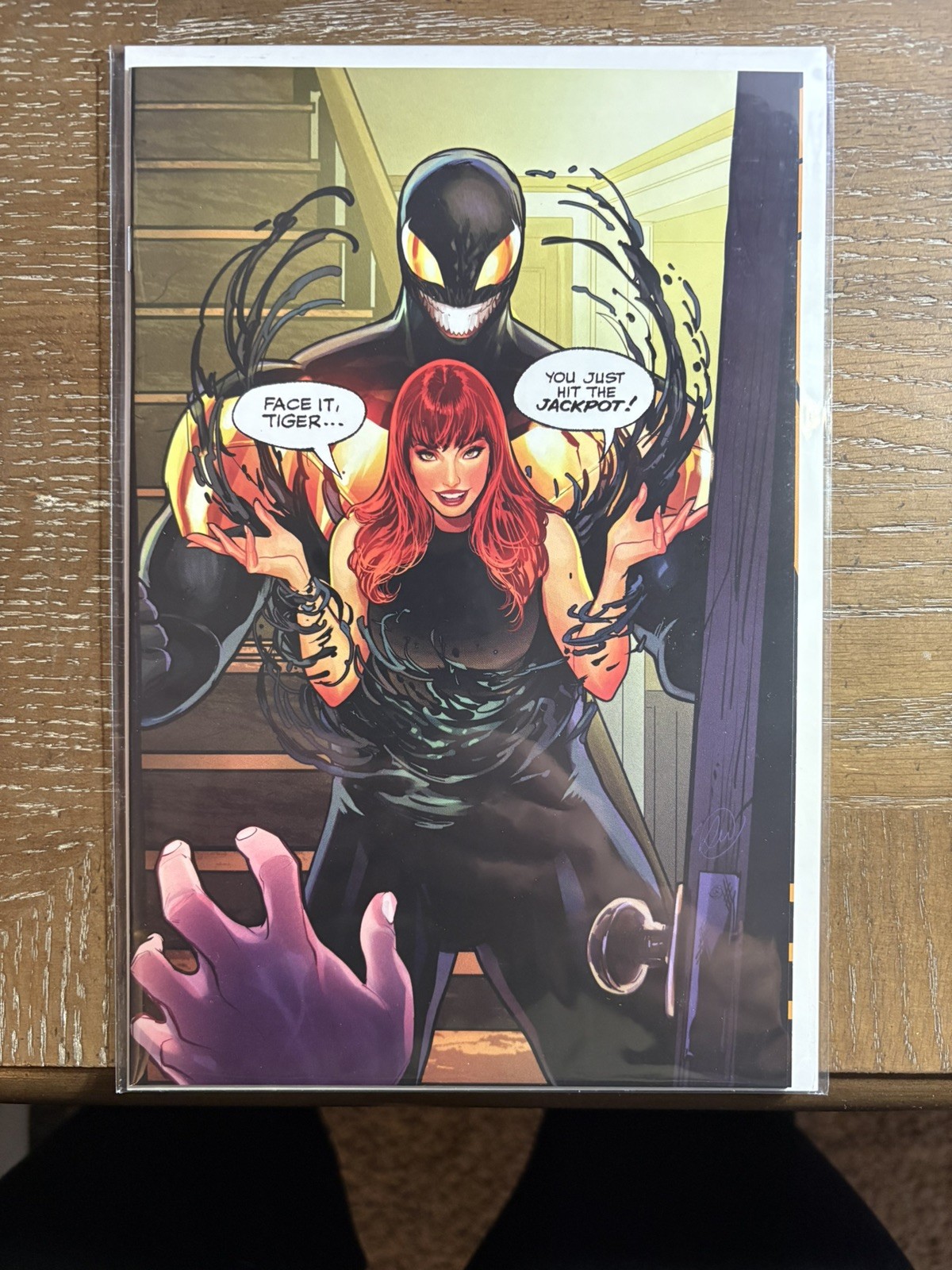 ALL NEW VENOM #6 1:50 LUCAS WERNECK SPOILER VIRGIN VARIANT MARVEL PRH