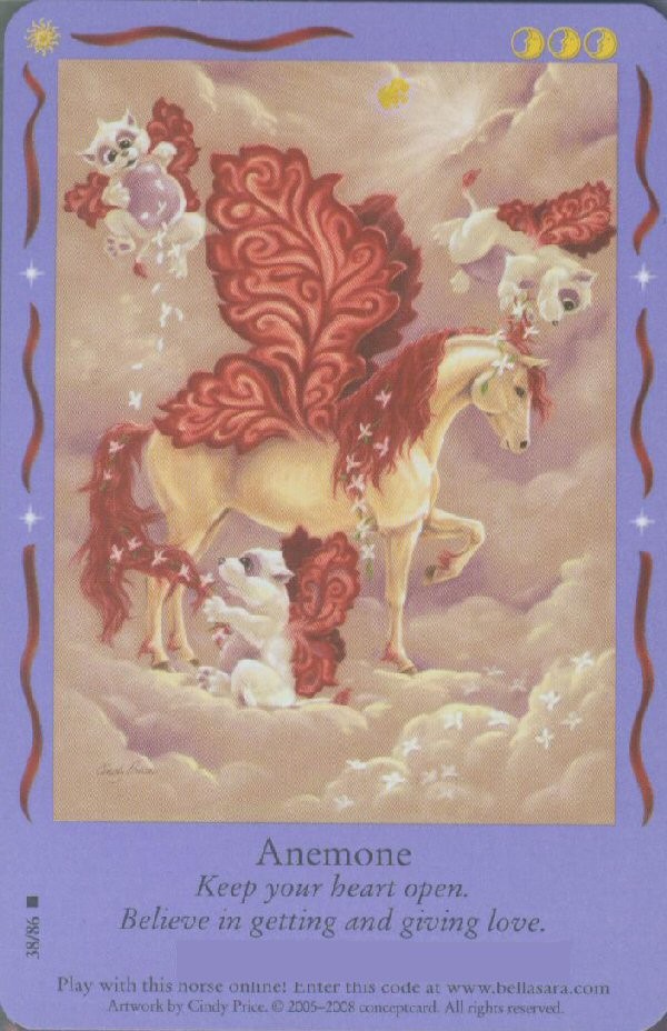 Bella Sara Magical Friends Single Rare Card