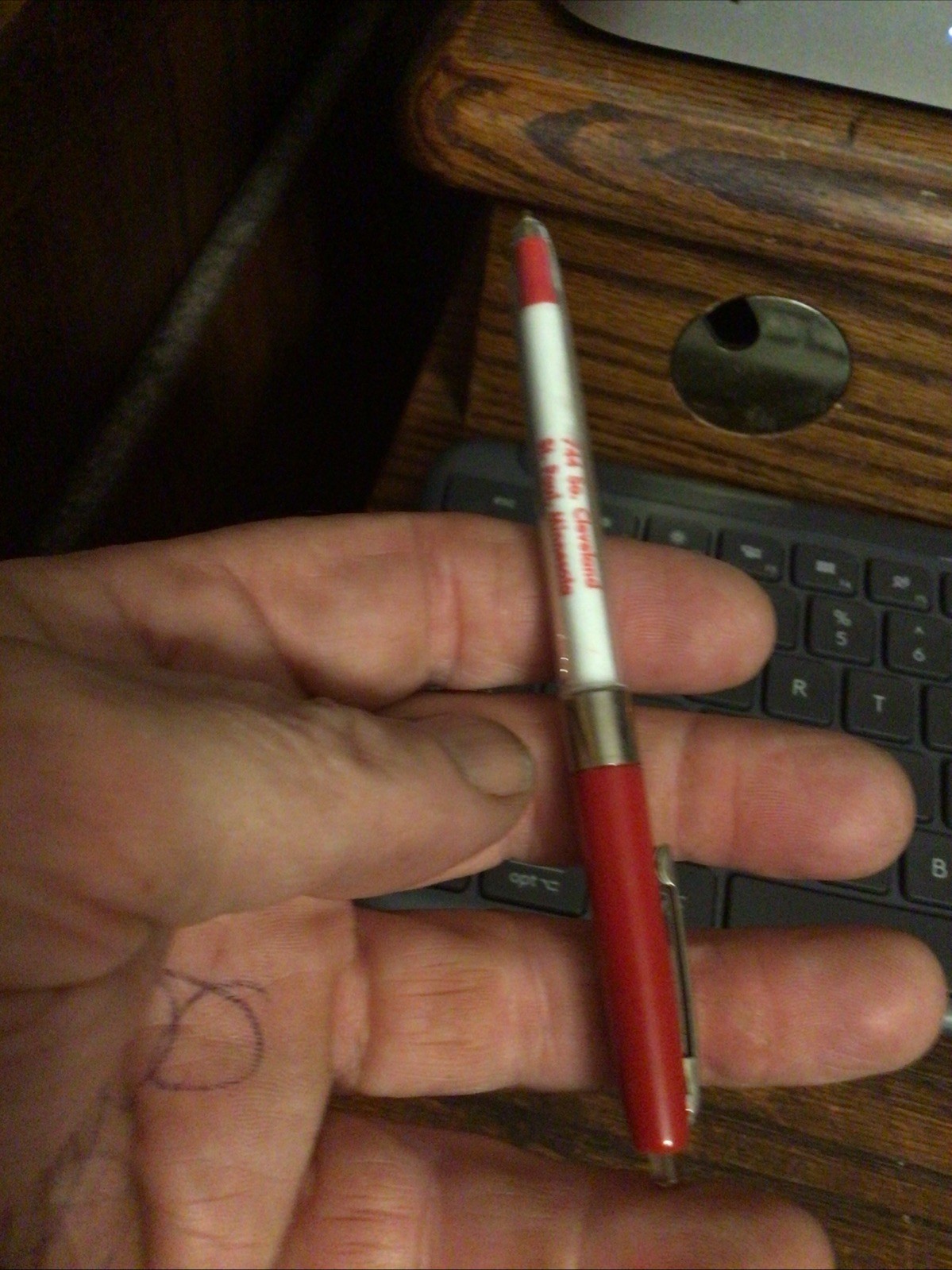 6” Clark Super 100 744 So Cleveland St Paul Mn Minn Gas Oil Advertising Pen