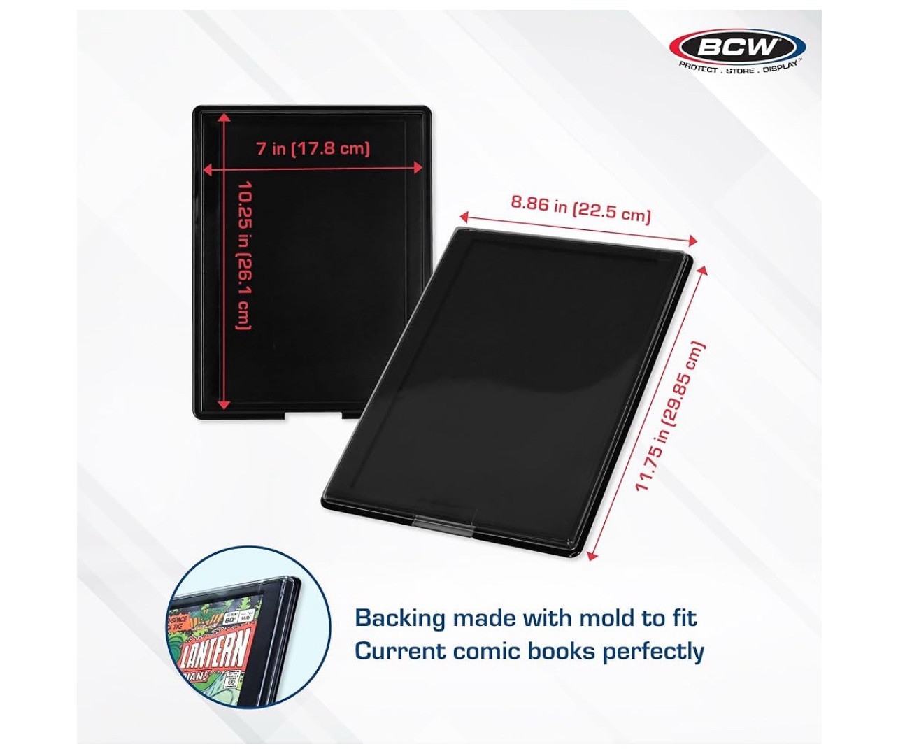 BCW Comic Book Showcase Frame – 2 Pack | Current/Modern Age Comic Book Displa…