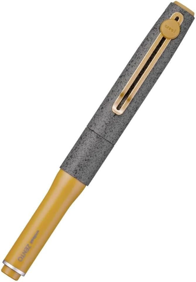 Uni-ball ZENTO Signature Stone Brass 0.5mm Limited With Free Refill (US Seller)