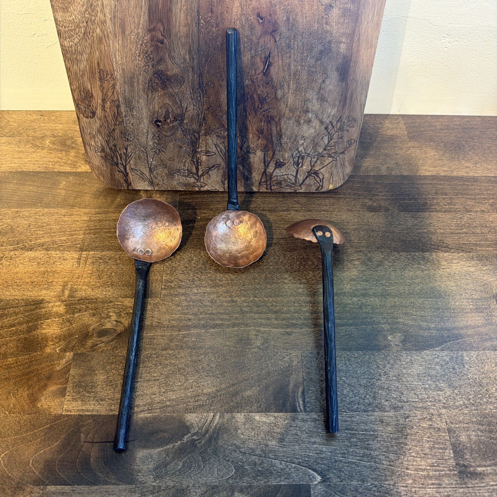 Hand Forged Copper Spoon