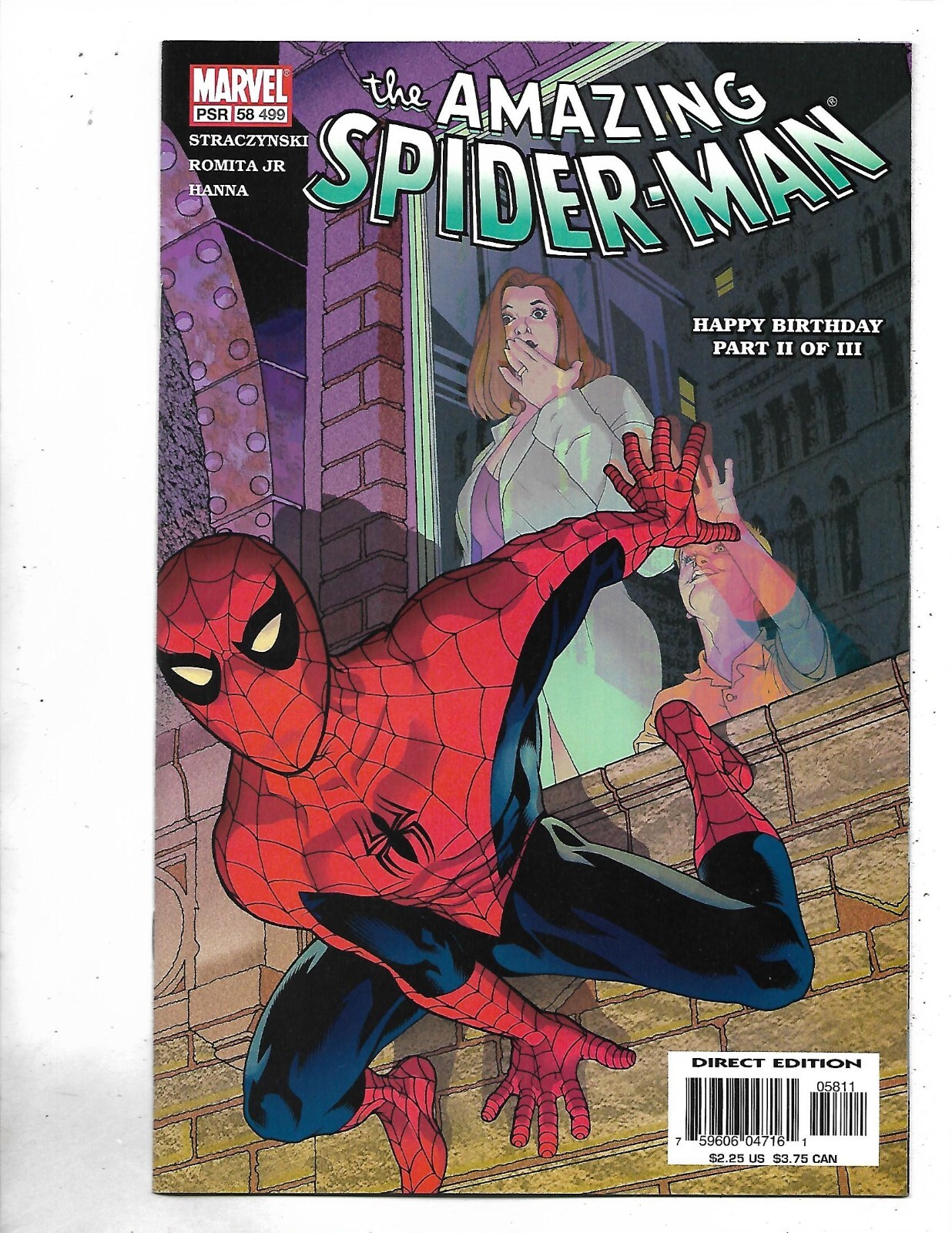 Amazing Spider-Man #499, 2003, 9.8, NEAR MINT/MINT, Stan Lee era classic, modern
