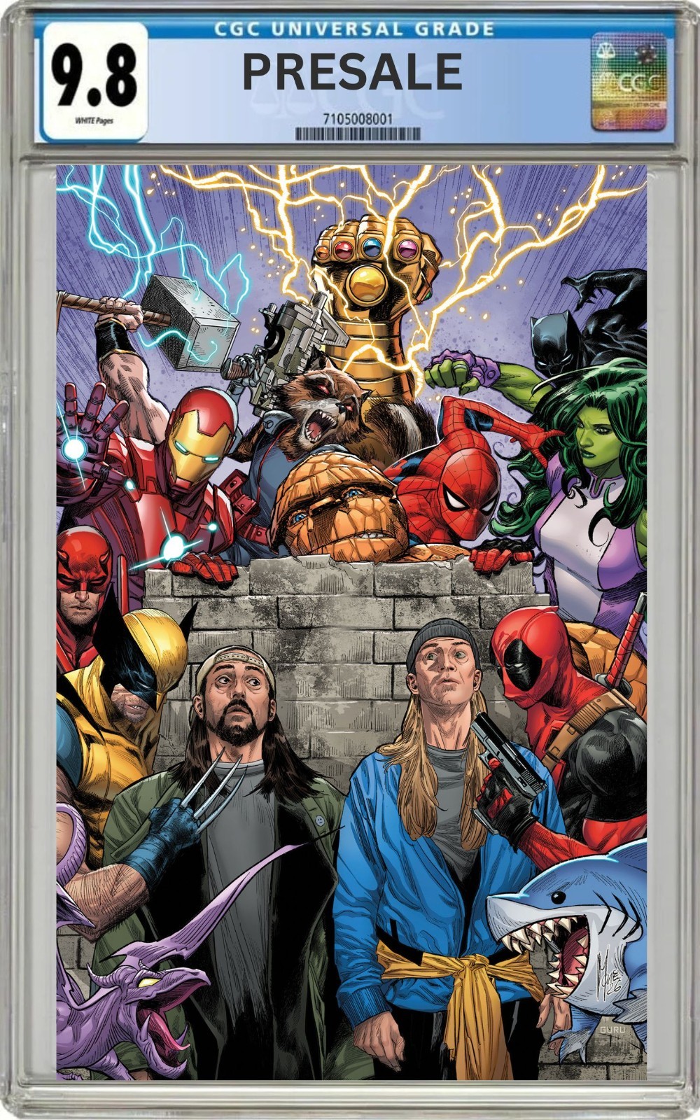 CGC 9.8 Jay & Silent Bob: Jays of Future Past #1 2nd PRINT 1:25 Pre-Sale 7/29/26