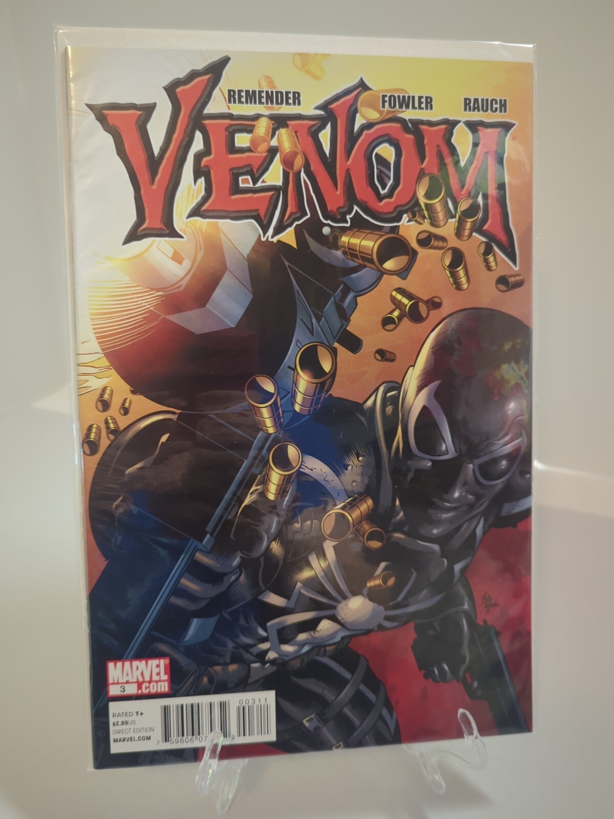 Venom #3 (2011), Marvel Comics, Agent Venom, Flash Thompson, 1st prin3