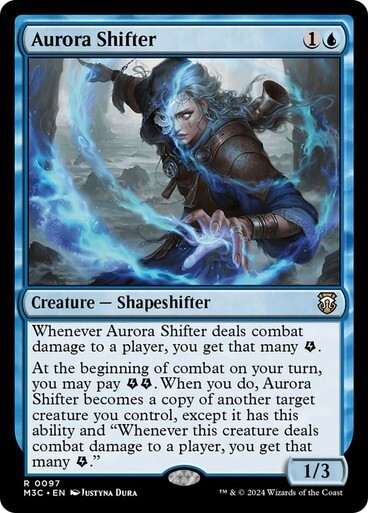 Aurora Shifter Modern Horizon 3 Commander (M3C) MTG MAGIC NM