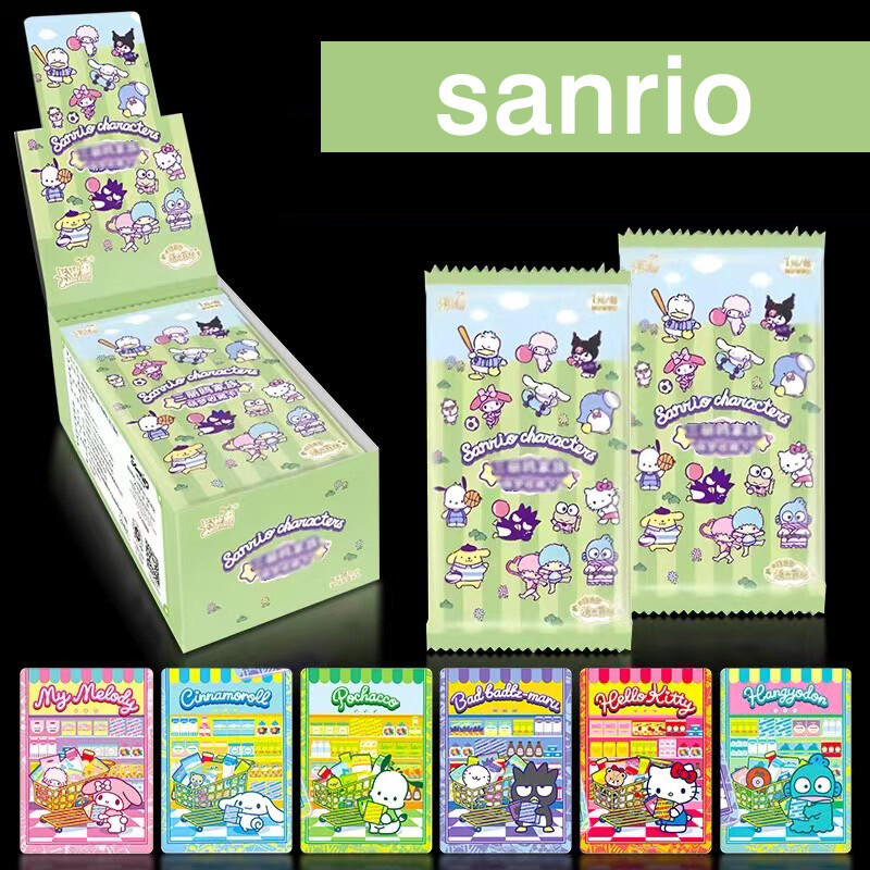 1Box Colorful Sanrio lot of 36Pack Random Cards For My Melody Hello Kitty