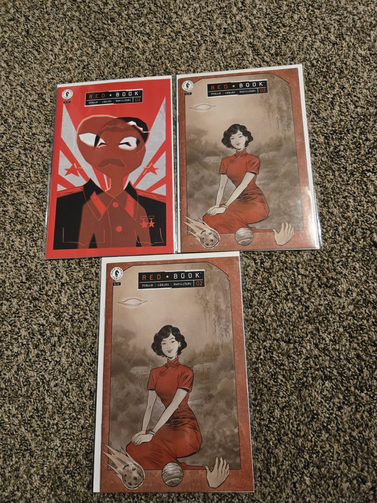 Red Book #1, 2(x2) 2025 Dark Horse Comics
