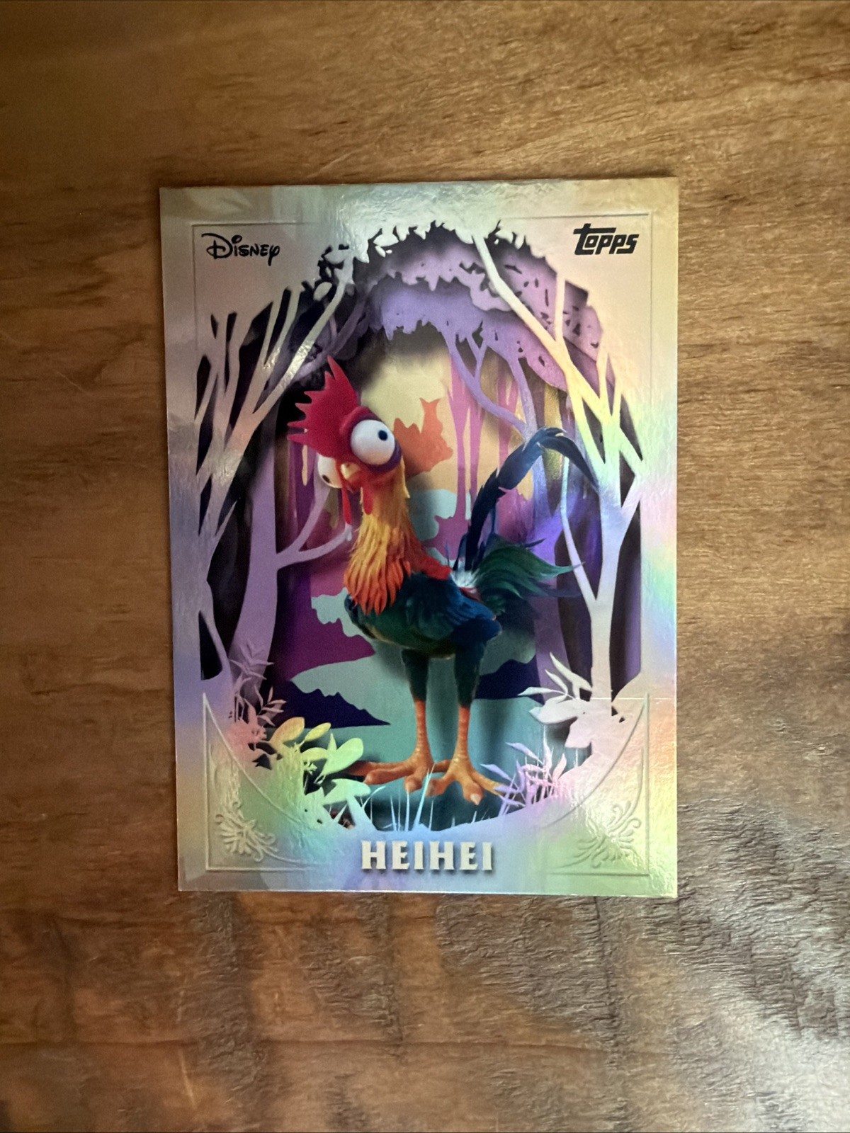 2025 Topps Disney – Heihei #FF-24 Refractor Moana