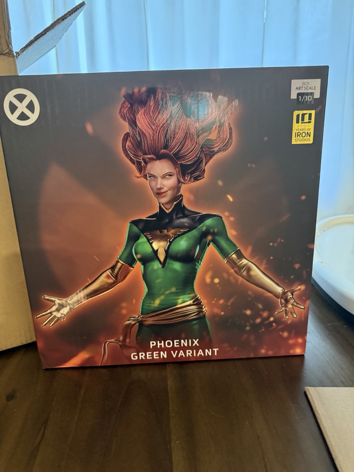 Iron Studios Exclusive Statue – Jean Grey Phoenix 1/10 GREEN VARIANT – RARE!!