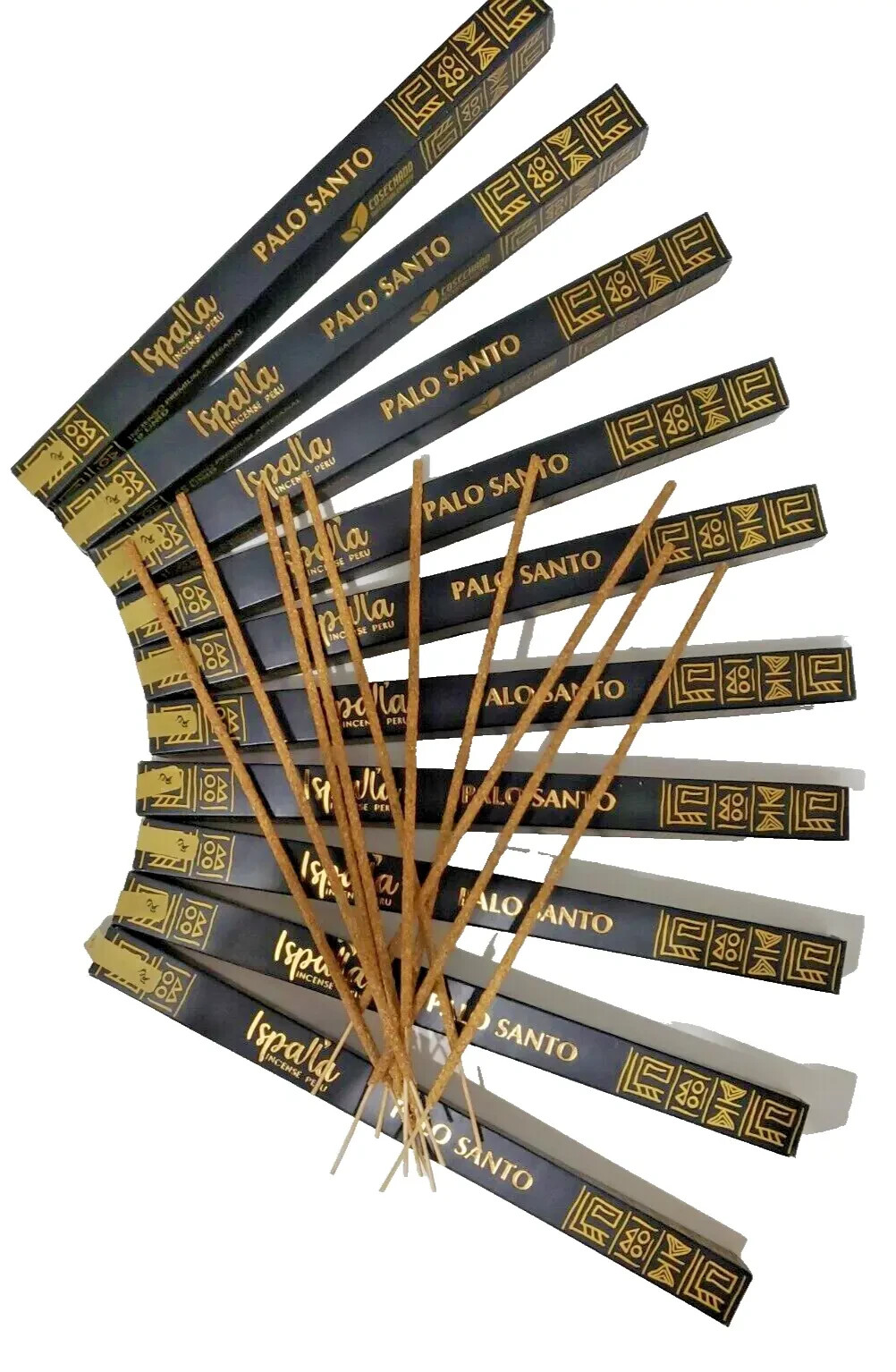 Lot Of 10 Packs Of 10 Ispalla Palo Santo Sticks 100 Total Cleansing Peru Incense