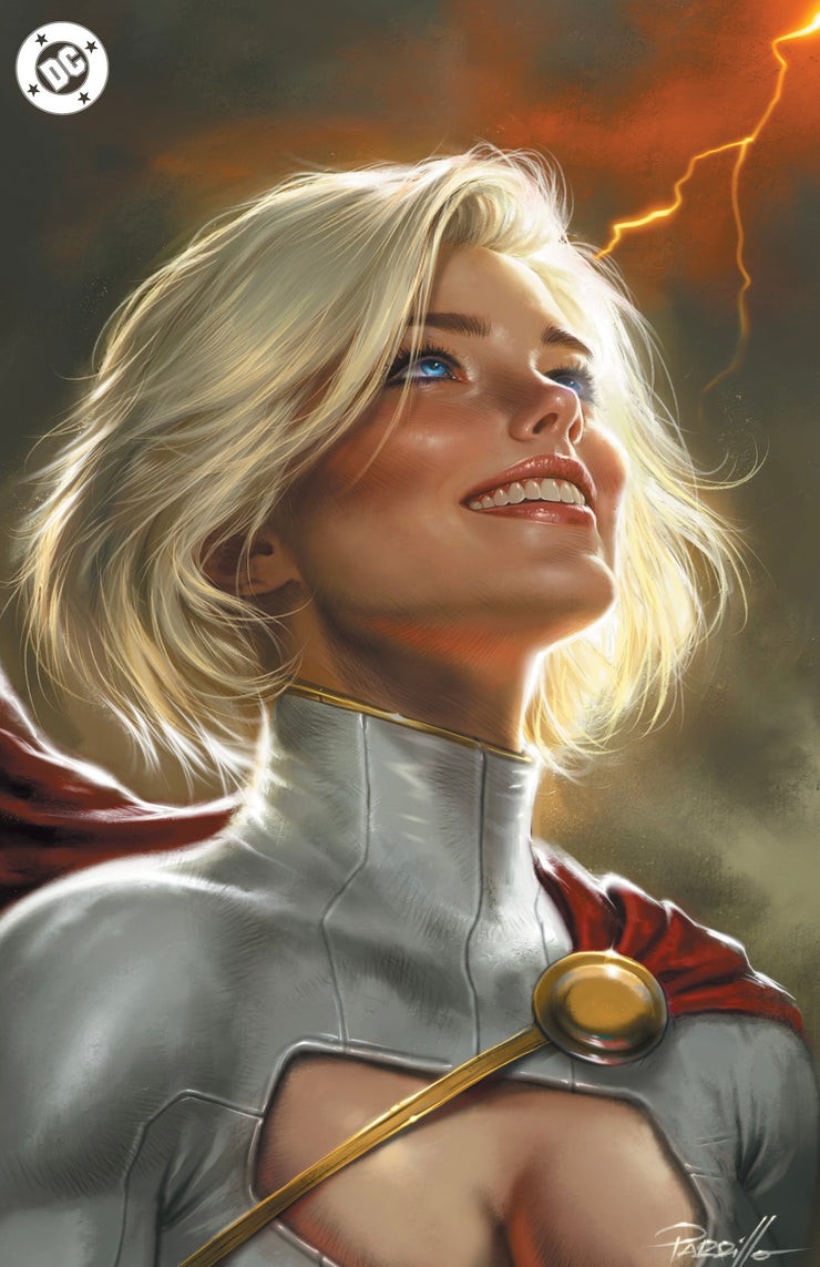 SUPERGIRL #3 NM LUCIO PARRILLO POWERGIRL EXCLUSIVE VIRGIN FOIL VARIANT