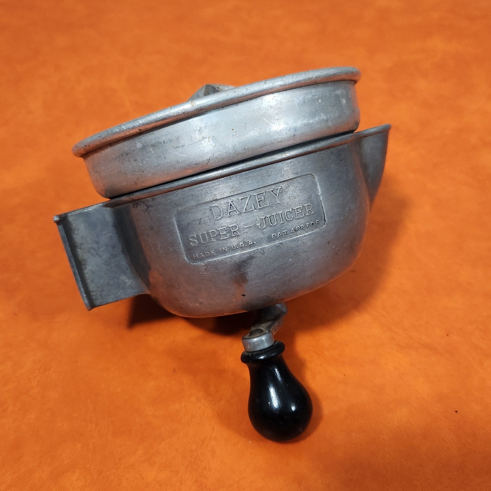 Vintage 1920-1949 Dazey Super Juicer Dazey Churn & Mfg Co St Louis Pat. App.For
