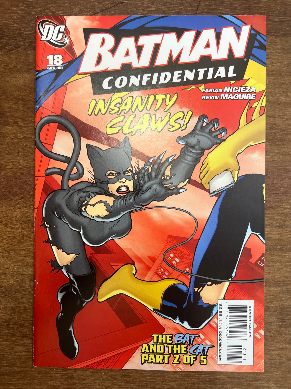Batman Confidential 18 DC Comics Kevin Maguire Nicieza Catwoman Batgirl 2008